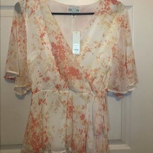 Francesca’s Peplum Blouse